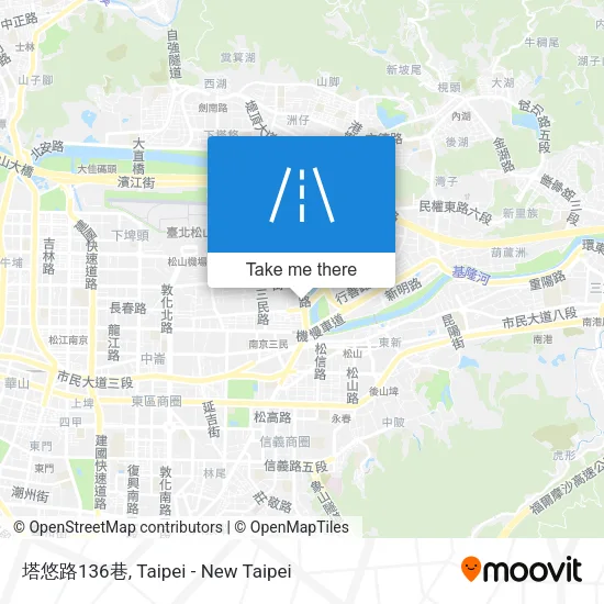 塔悠路136巷地圖