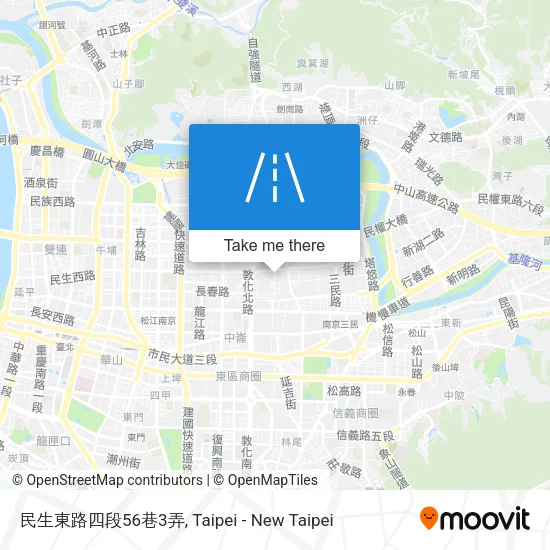 民生東路四段56巷3弄 map