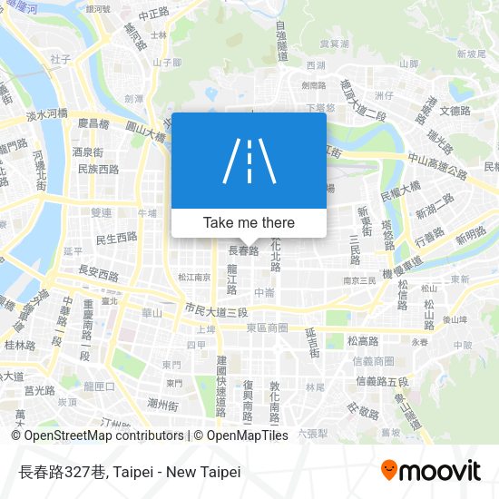長春路327巷 map