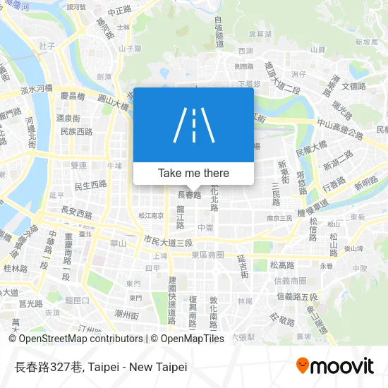 長春路327巷 map