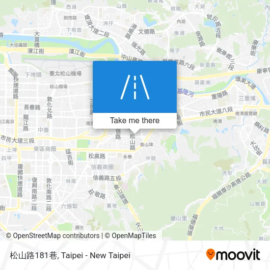 松山路181巷 map