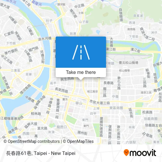 長春路61巷 map