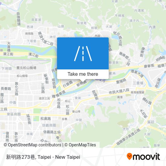 新明路273巷地圖
