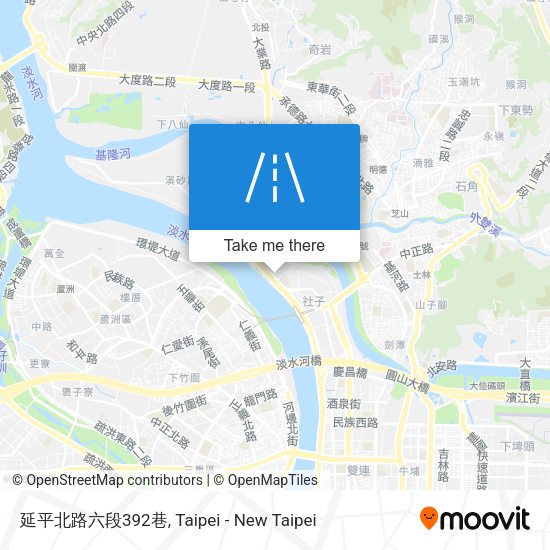 延平北路六段392巷 map