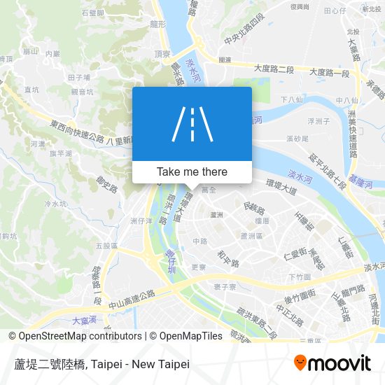 蘆堤二號陸橋地圖