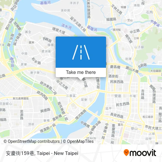 安慶街159巷地圖