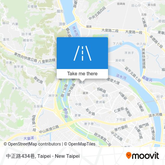 中正路434巷 map