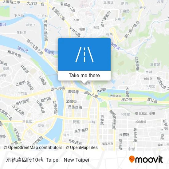 承德路四段10巷地圖