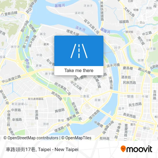 車路頭街17巷地圖