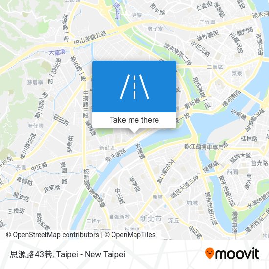 思源路43巷地圖