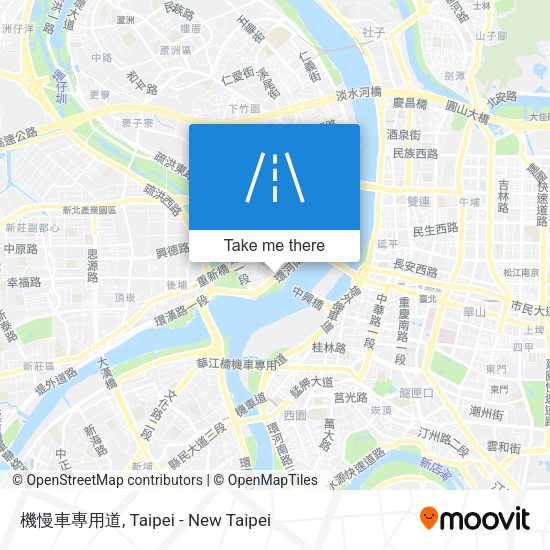 機慢車專用道 map