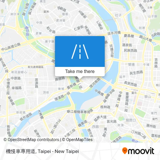 機慢車專用道 map