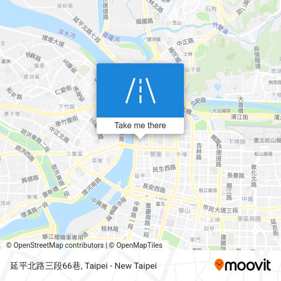 延平北路三段66巷 map