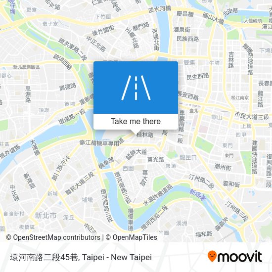 環河南路二段45巷 map