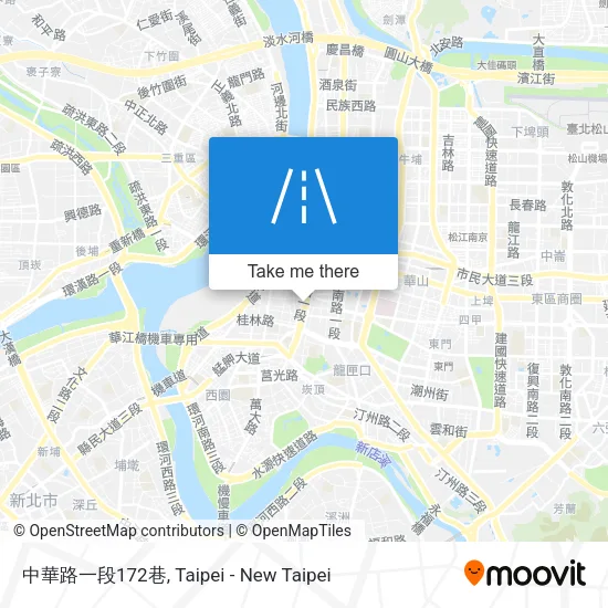 中華路一段172巷地圖