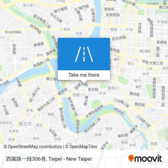 西園路一段306巷 map