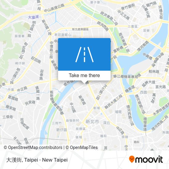 大漢街 map