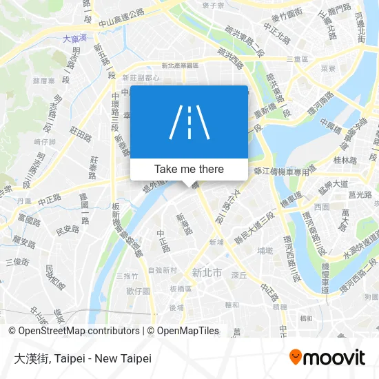 大漢街 map