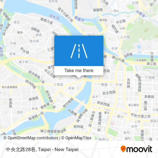 中央北路28巷地圖