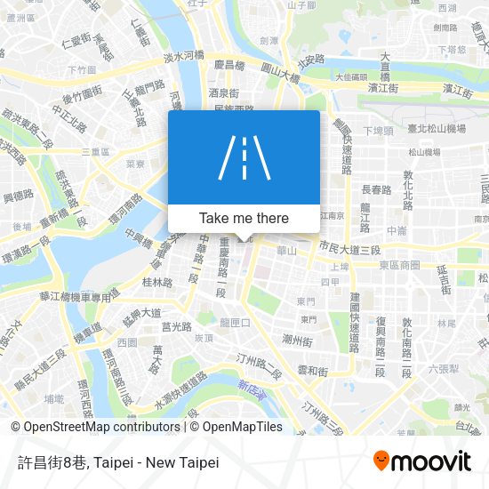 許昌街8巷 map