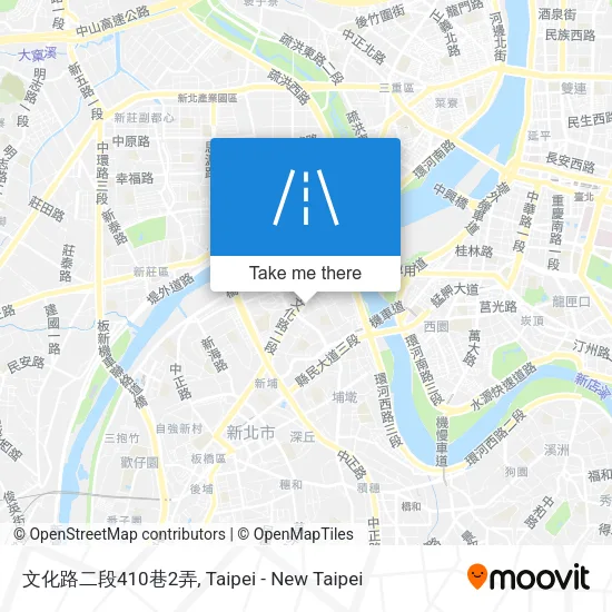 文化路二段410巷2弄地圖