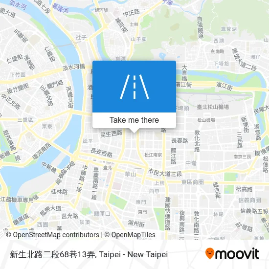 新生北路二段68巷13弄地圖