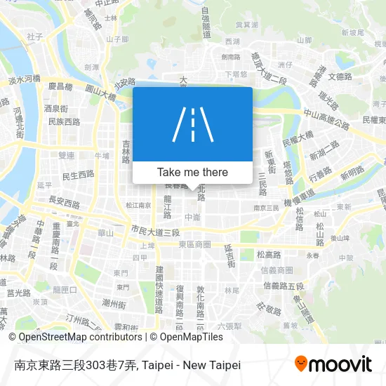 南京東路三段303巷7弄地圖