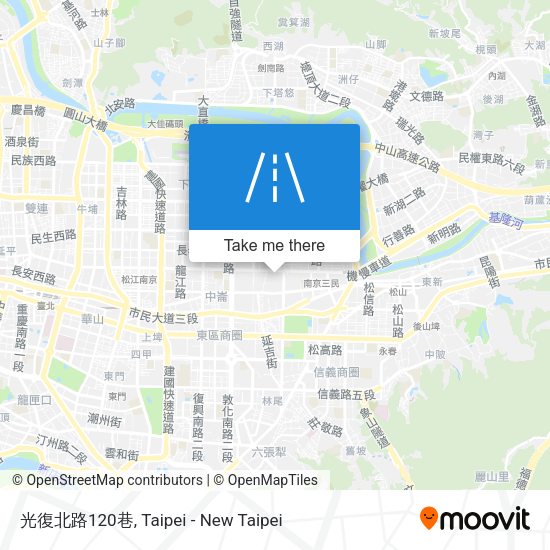 光復北路120巷 map