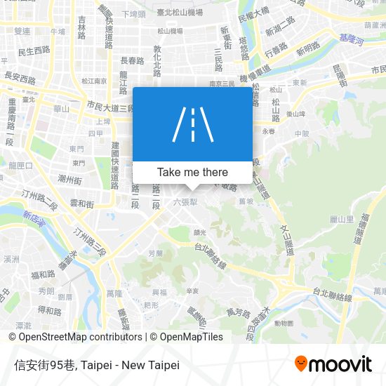 信安街95巷地圖