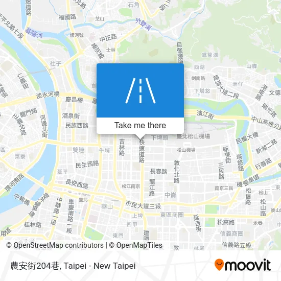 農安街204巷地圖