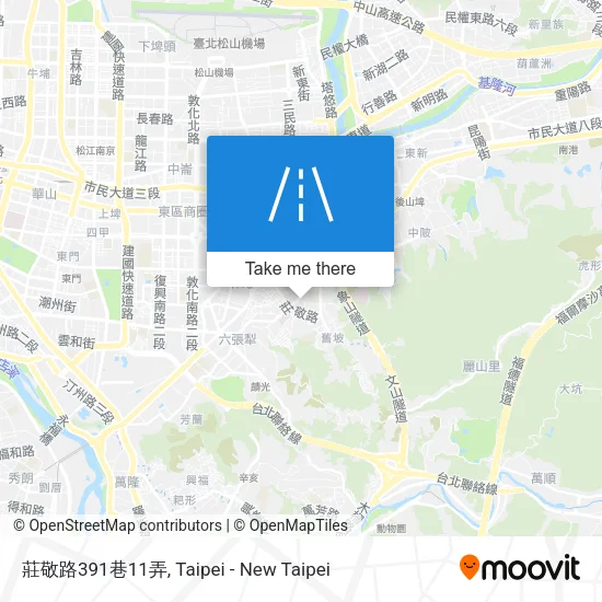 莊敬路391巷11弄地圖