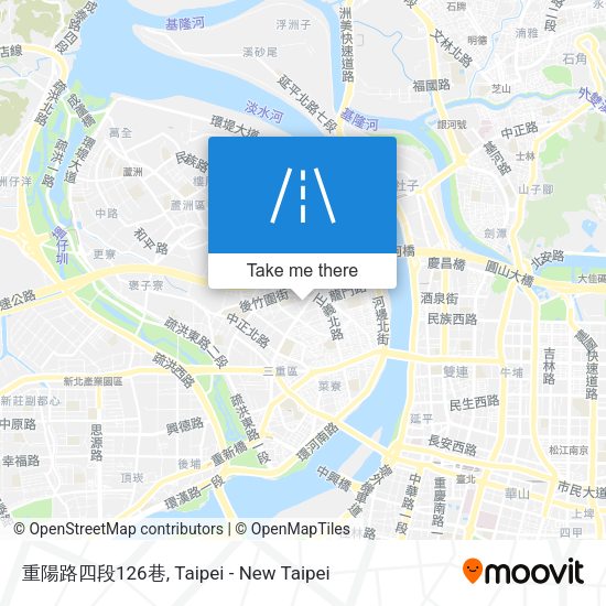 重陽路四段126巷地圖