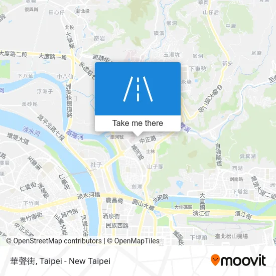 華聲街 map