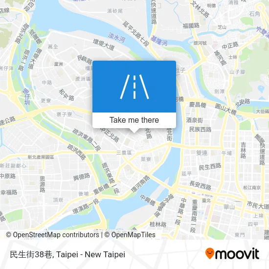 民生街38巷地圖