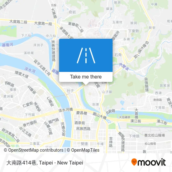 大南路414巷地圖
