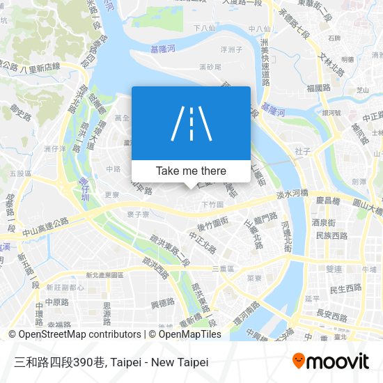 三和路四段390巷地圖
