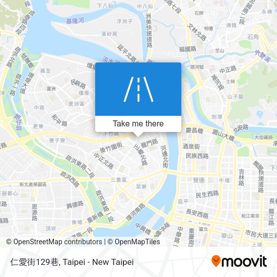 仁愛街129巷 map