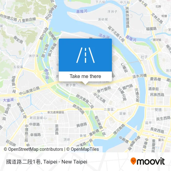 國道路二段1巷 map