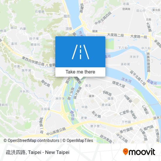 疏洪四路 map