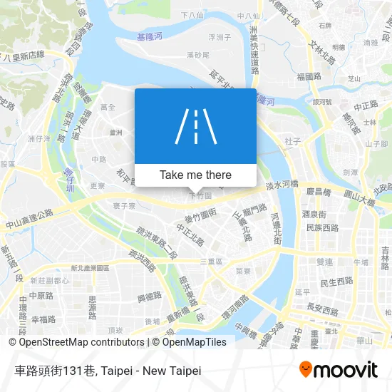 車路頭街131巷地圖