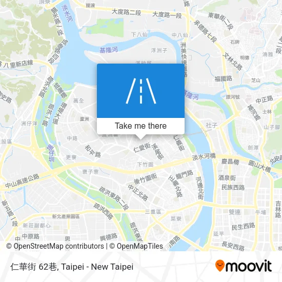 仁華街 62巷地圖