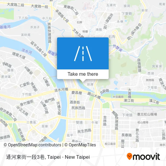 通河東街一段3巷地圖
