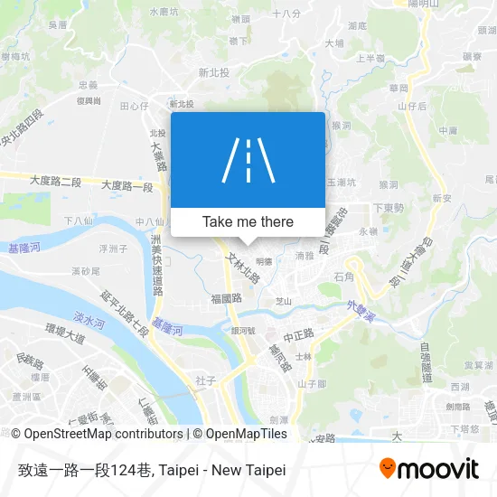 致遠一路一段124巷地圖
