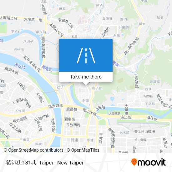 後港街181巷地圖