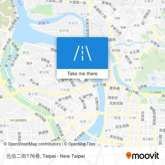 元信二街176巷地圖