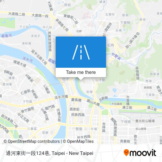 通河東街一段124巷 map