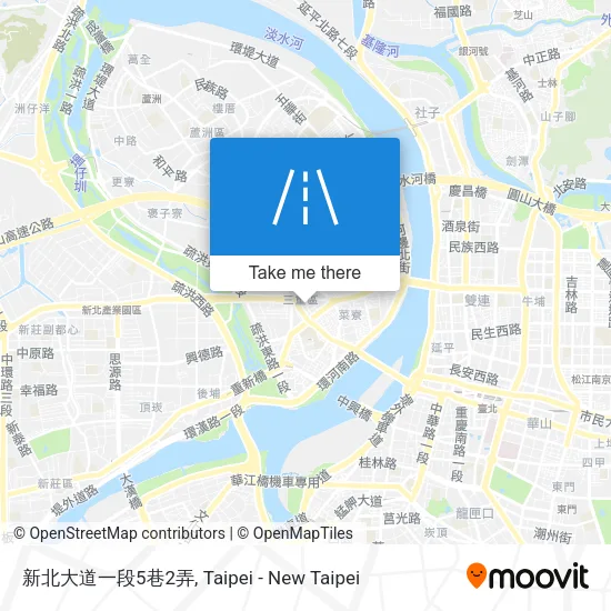 新北大道一段5巷2弄地圖