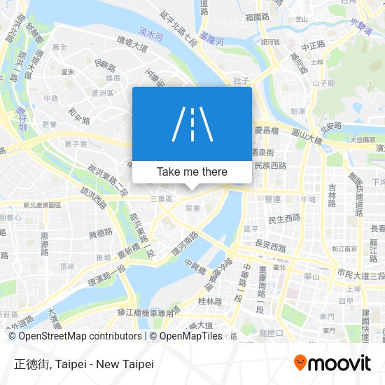 正德街 map
