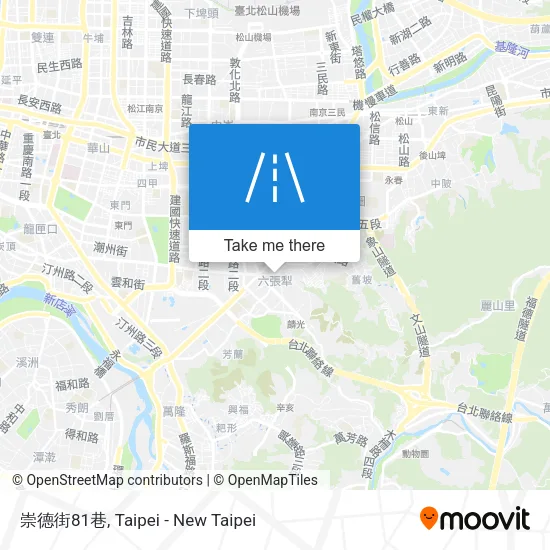 崇德街81巷地圖