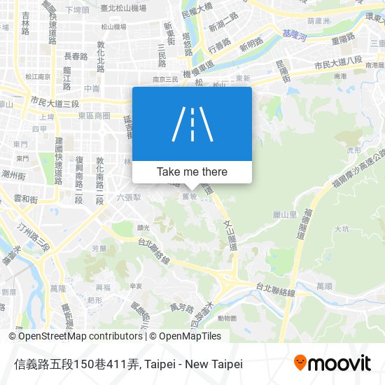 信義路五段150巷411弄地圖